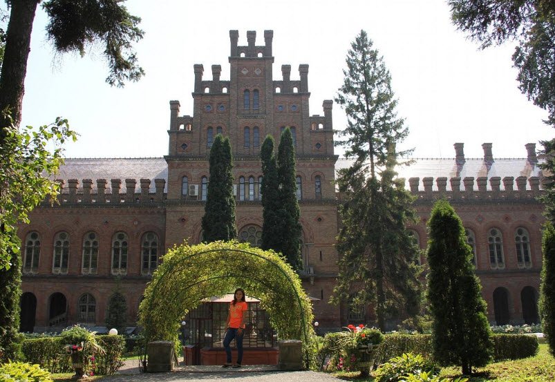 Chernivtsi University Botanical Garden, Ukraine